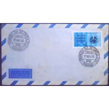 Imagem do Envelope Comemorativo de 1965 Conferência Interamericana 1