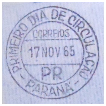Envelope Comemorativo de 1965 Conferência Interamericana 2 - det.2