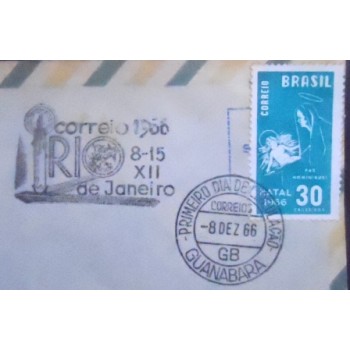 Imagem do Envelope Comemorativo Natal de 1967 - 3 detalhe