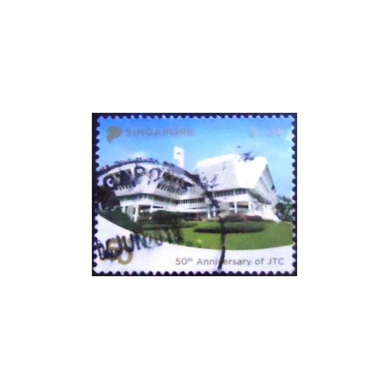 Imagem do Selo postal de Singapura de 2018 JTC Jurong Town Corporation