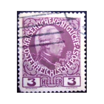 Imagem similar à do Selo postal Áustria 1913 Emperor Joseph II 3 x