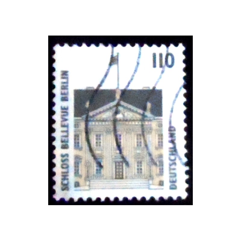 Imagem similar à do Selo postal da Alemanha de 1997 Bellevue Castle