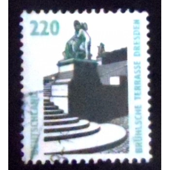 Imagem do Selo postal da Alemanha de 1997 Brühl's Terrace