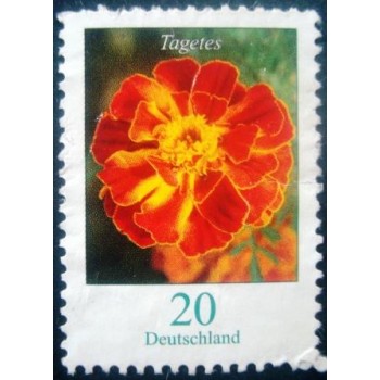 Imagem do Selo postal da Alemanha de 2005 Tagetes erecta