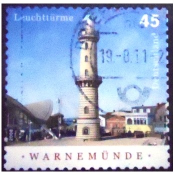 Imagem do Selo postal da Alemanha de 2011 Warnemünde