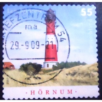 Imagem similar à do Selo postal da Alemanha de 2005 Westerheversand