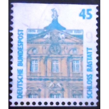 Imagem do Selo postal da Alemanha de 1990 Rastatt Castle D