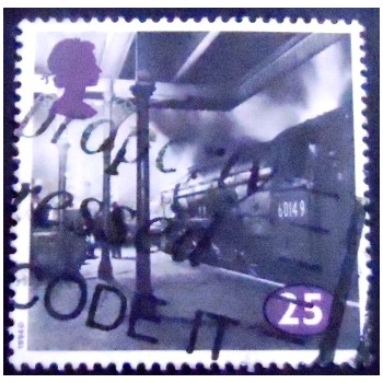 Imagem similar à do Selo postal do Reino Unido de 1994 Railway Photographs by Colin Gifford