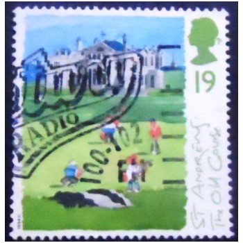 Imagem do Selo postal do Reino Unido de 1994 The Old Course U