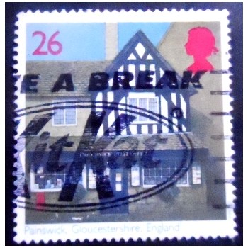 Imagem similar à do Selo postal do Reino Unido de 1997 Painswick