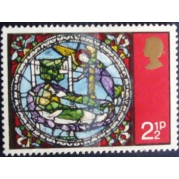Imagem similar à do Selo postal do Reino Unido de 1971 Dream of the Wise Men