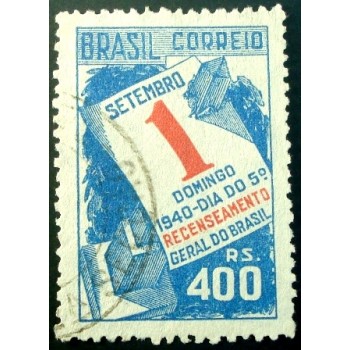 Imagem similar à do selo anunciado de 1941 5º Recenseamento U