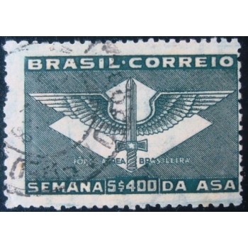 Imagem similar à do Selo postal do Brasil de 1941 Semana da Asa FAB U