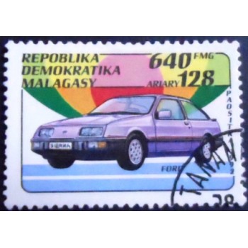 Imagem do selo postal de Madagascar de 1993 Ford