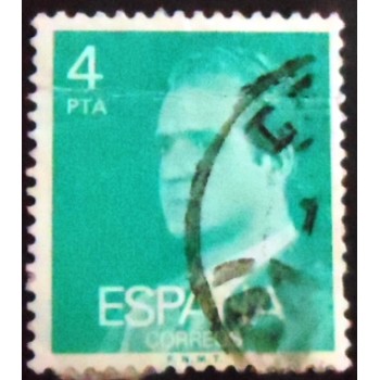 Imagem similar à do selo postal da Espanha de 1977 King Juan Carlos I 4