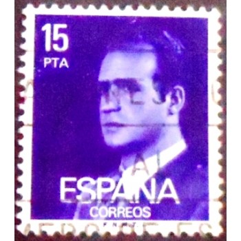 Imagem similar à do selo postal da Espanha de 1977 King Juan Carlos I 15