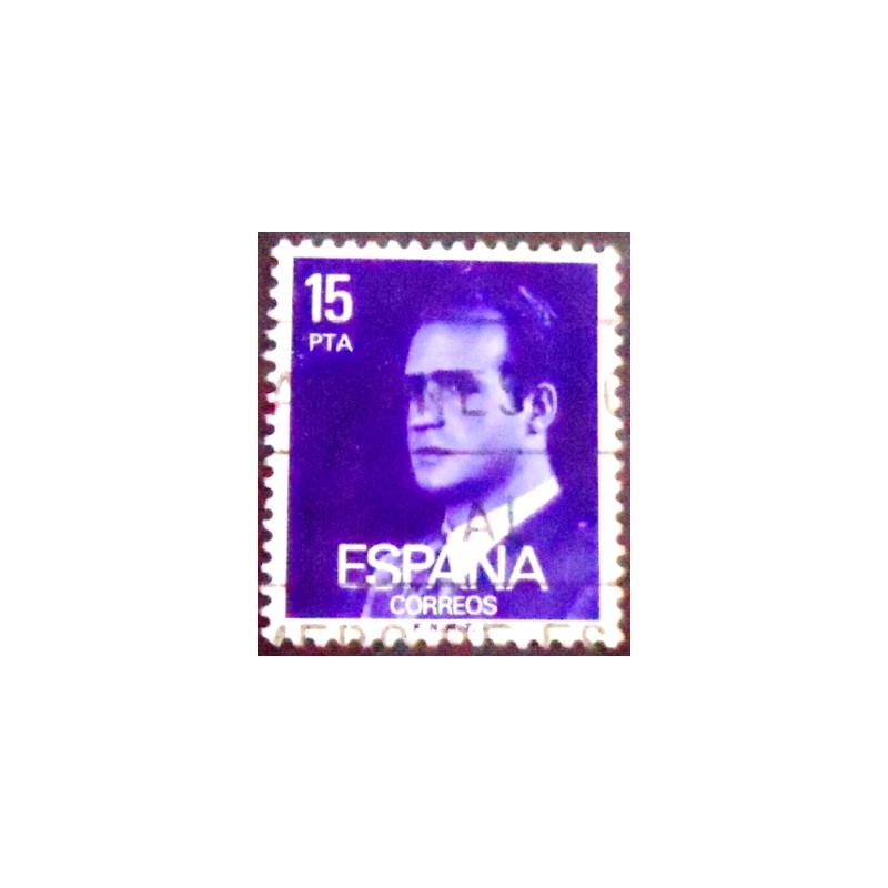 Imagem similar à do selo postal da Espanha de 1977 King Juan Carlos I 15