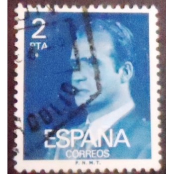 Imagem similar à do selo postal da Espanha de 1983 King Juan Carlos I 2