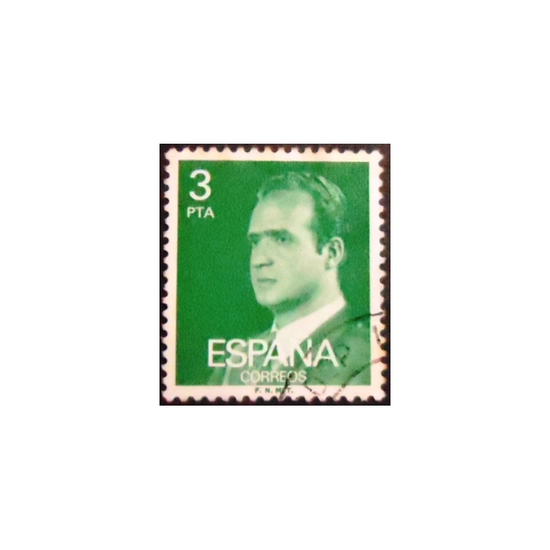 Imagem similar à do selo postal da Espanha de 1983 King Juan Carlos I 3