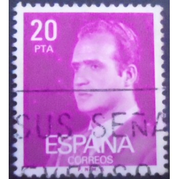 Imagem similar à do selo postal da Espanha de 1983 King Juan Carlos I 20