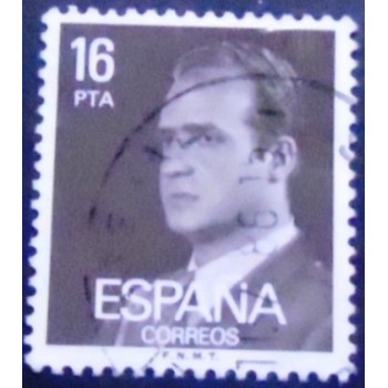 Imagem similar à do selo postal da Espanha de 1983 King Juan Carlos I 16