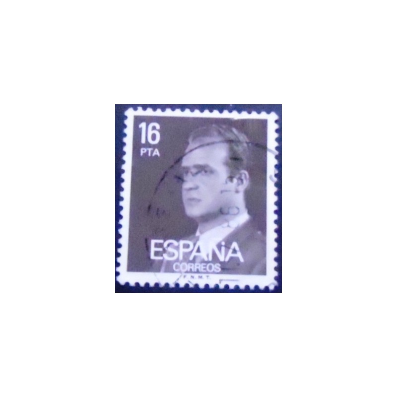 Imagem similar à do selo postal da Espanha de 1983 King Juan Carlos I 16