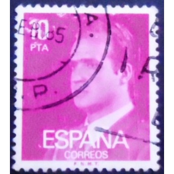 Imagem similar à do selo postal da Espanha de 1984 King Juan Carlos I10