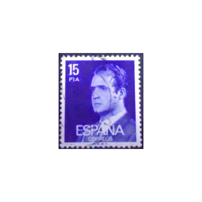 Imagem similar à do selo postal da Espanha de 1984 King Juan Carlos I 15