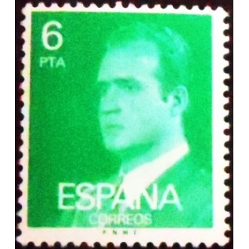 Imagem do selo postal da Espanha de 1977 King Juan Carlos I 6