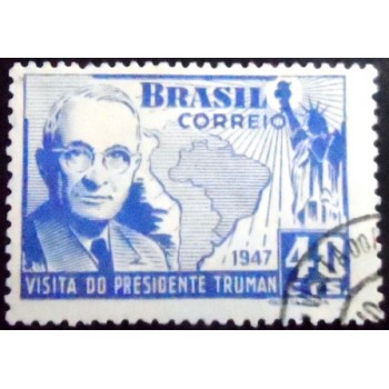 Imagem do selo postal de 1947 Harry Truman NCC