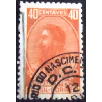 Imagem do selo postal do Brasil de 1948 Tiradentes NCC