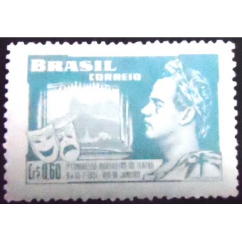 Selo postal de 1951 João Caetano dos Santos M