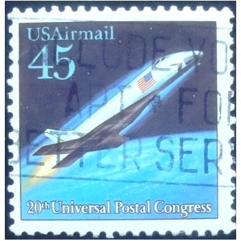 Selo postal dos Estados Unidos de 1989 Spacecraft