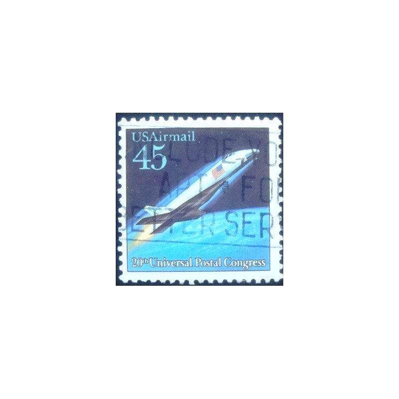 Selo postal dos Estados Unidos de 1989 Spacecraft