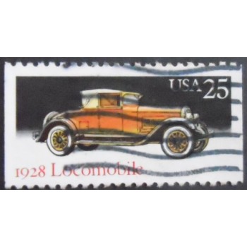 Selo dos Estados Unidos de 1988 Locomobile 1928