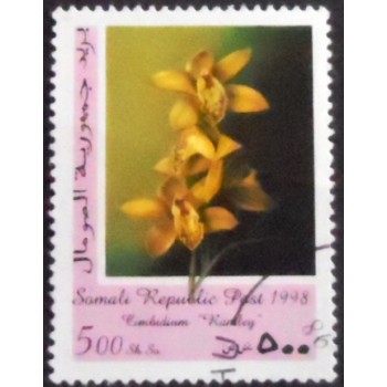 Imagem do selo postal de 1998 Cinderela da Somália Cimbridium Ramley
