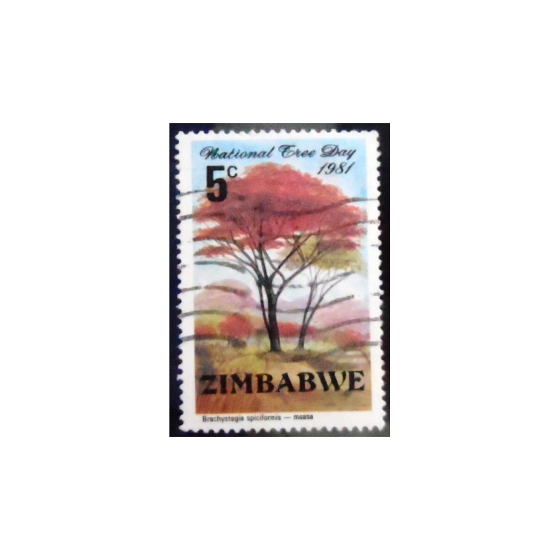 Selo postal do Zimbábue de 1981 Msasa