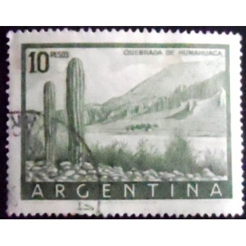 Selo da Argentina de 1955 Quebrada de Humahuaca