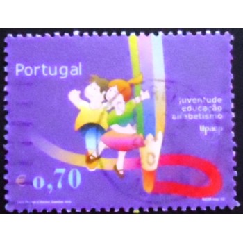 Selo postal de Portugal de 2002 Education & Literacy