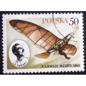 Selo postal da Polônia de 1978 Czeslaw Tanski