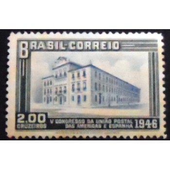 Selo postal do Brasil de 1946 5º Congresso da 5º Congresso da UPAE 2 M