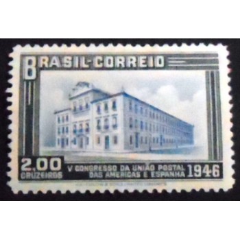 Selo postal do Brasil de 1946 5º Congresso da UPAE 2 N