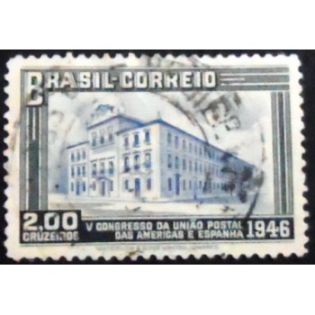 Selo postal do Brasil de 1946 5º Congresso da UPAE 2 U