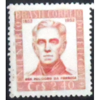 Imagem do selo postal de 1952 General Polidoro da Fonseca M