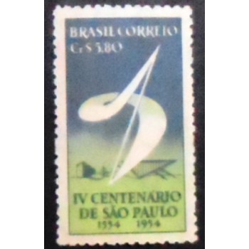 Imagem do selo postal de 1953 Símbolo 5,80 M