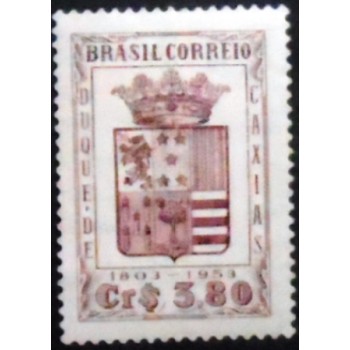 Selo postal de 1953 DBrasão de Armas M