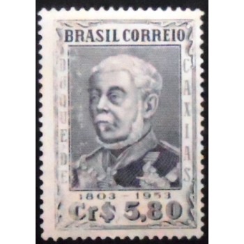 Selo postal de 1953 Duque de Caxias 5,80 N