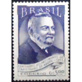 Selo postal de 1953 João Capistrano de Abreu 5 M