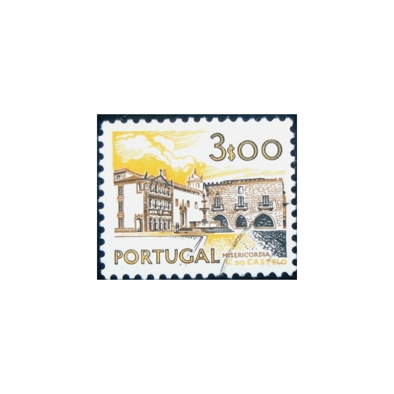 Imagem similar à do selo postal de Portugal de 1976 Viana do Castelo Hospital