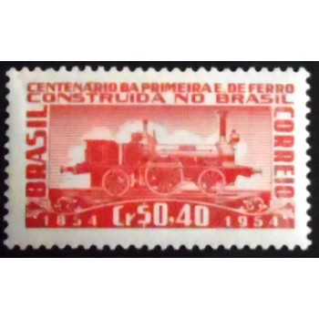 Imagem do selo postal do Brasil de 1954 Baronesa 1852 M
